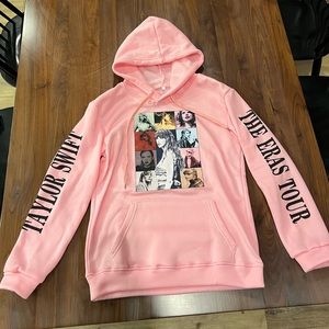 4 for $20 NWOT Taylor Swift Eras Tour Hoodie Sweatshirt - Pink - Size XS